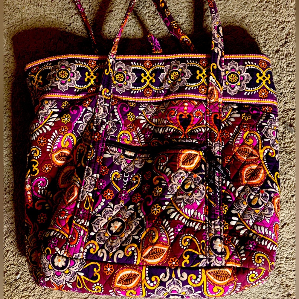 Vera Bradley Floral Tote Bag medium